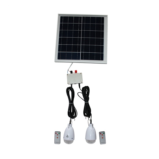 Solar Home System (1pc Panel with 2pcs led bulb)